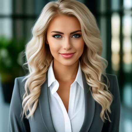 Девушка блондинка