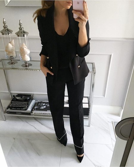 Минт Лабель брюки