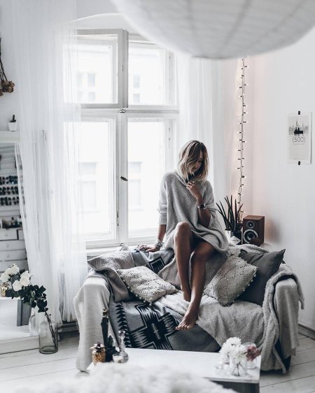 Уютный образ для фотосессии