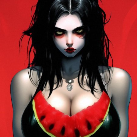 Красивая вампирша