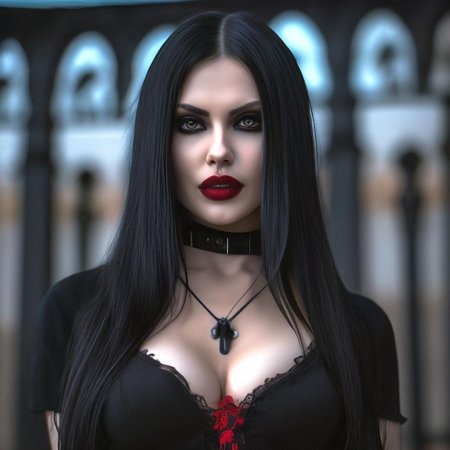 Сексуальная девушка вампир