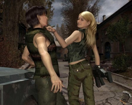 Сталкер girl saving LTC Williams