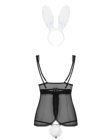 Костюм зайки Bunny Obsessive чёрный
