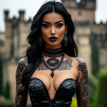 Готический макияж