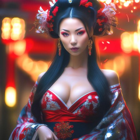 Девушка гейша