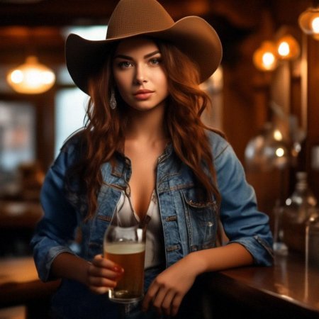 Девушка ковбой