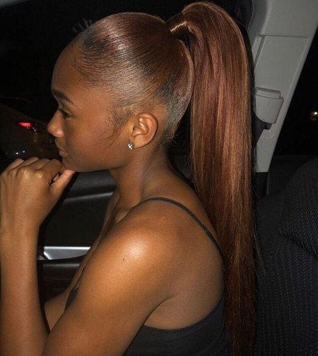 Прическа хвост 2023