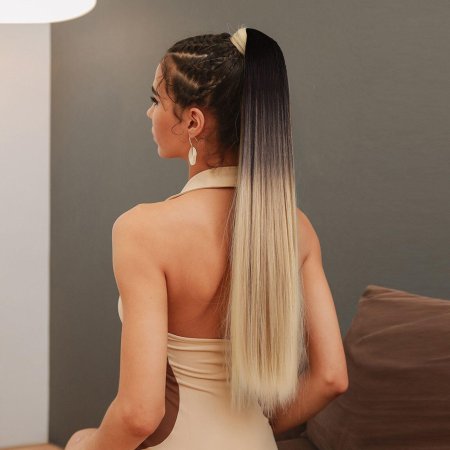 Прическа хвост