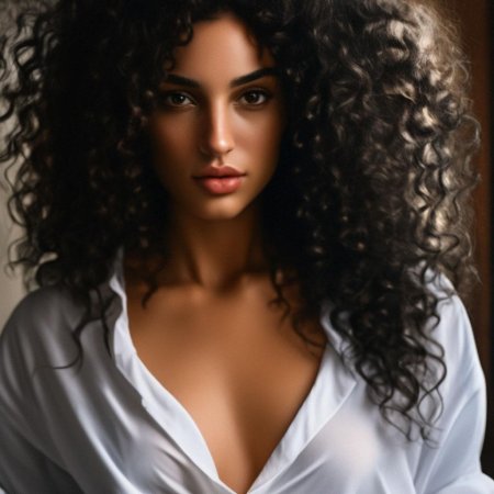 Кудрявые брюнетки