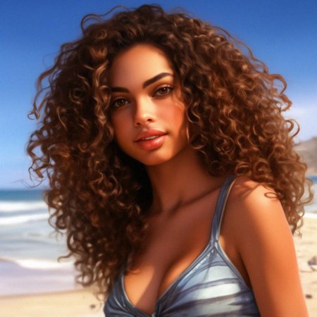 Пышные кудрявые волосы