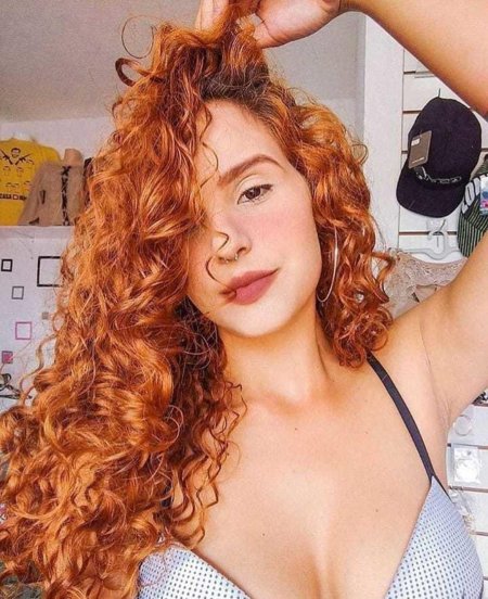 Керли кудри рыжие