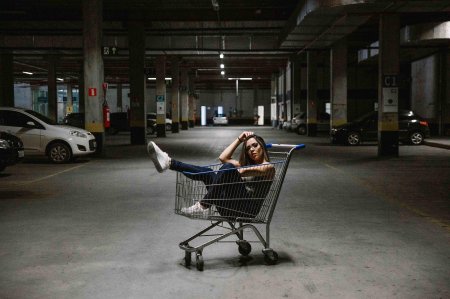 Фотосессия на парковке