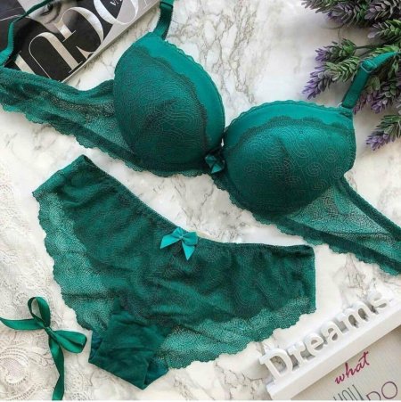 Комплект Нижнего белья Анна 60246 изумруд