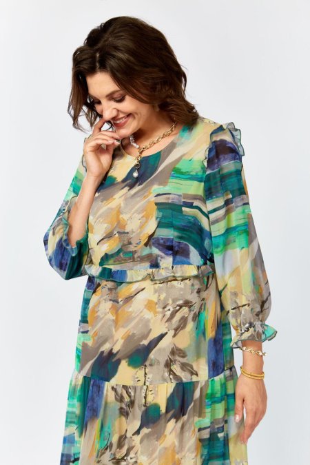 Шифоновое платье