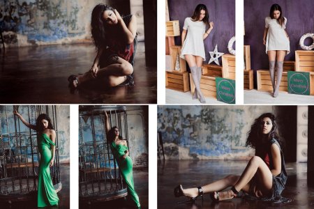 Позы для фотосессии в платье