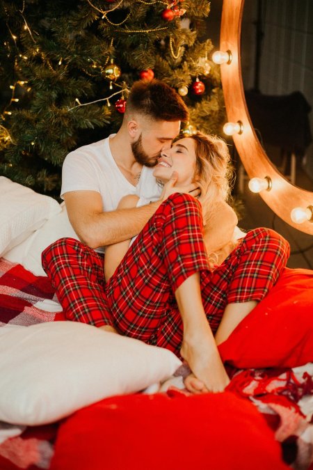 Необычные новогодние фотосессии