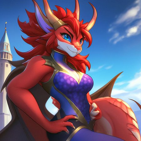 Драконы фурри