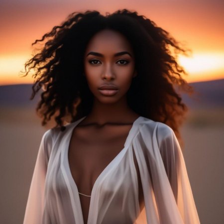 Самая красивая темнокожая девушка в мире
