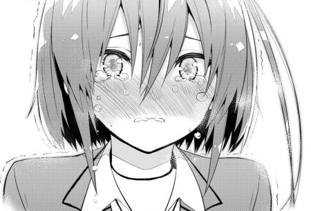 Аниме тянка плачет