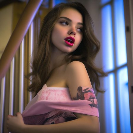 Модель красивая