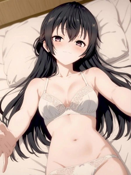 Аниме девушка милая