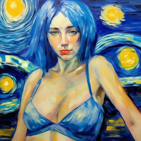 Ван гога звездная ночь