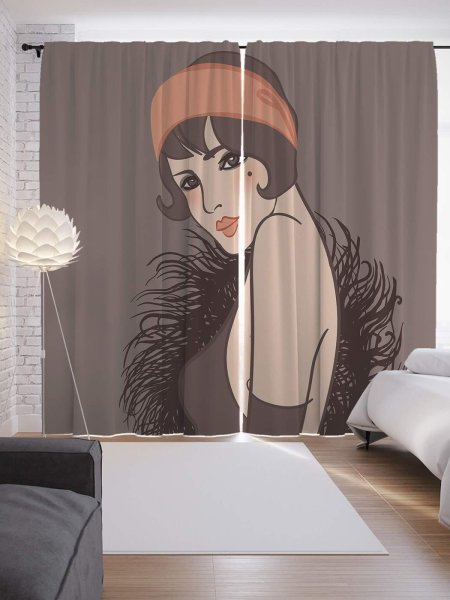 Шторы joyarty с фотопечатью