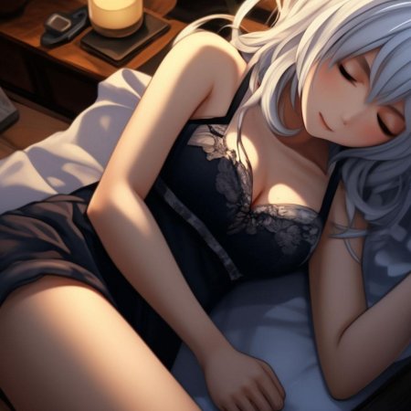Аниме девочка в нижнем белье