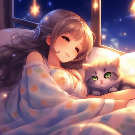 Спокойной ночи аниме