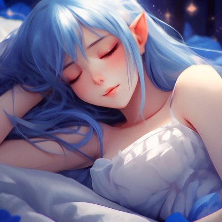 Аниме голубая