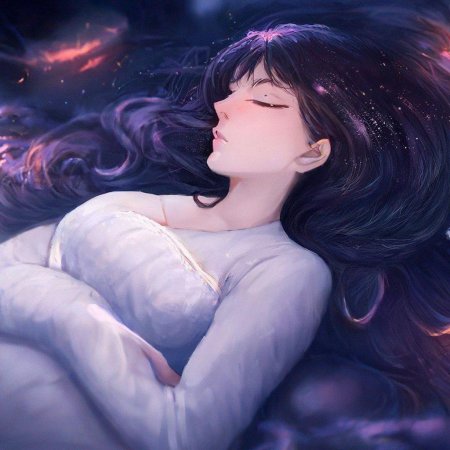 Спящая девушка