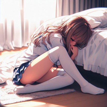 Тянка на кровати