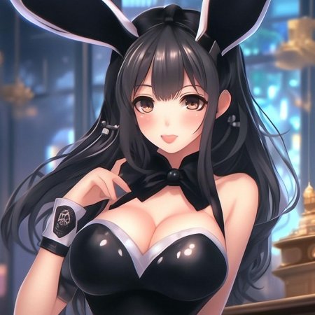 Декольте аниме