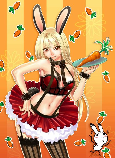 Аниме кролик