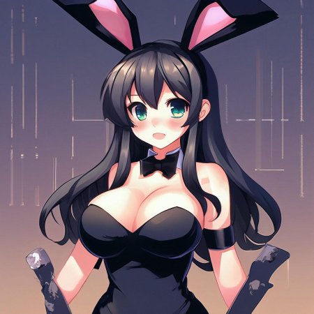 Девушка кролик +