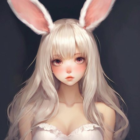 Девочка зайка