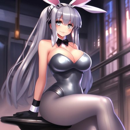 Костюм зайчика хентай