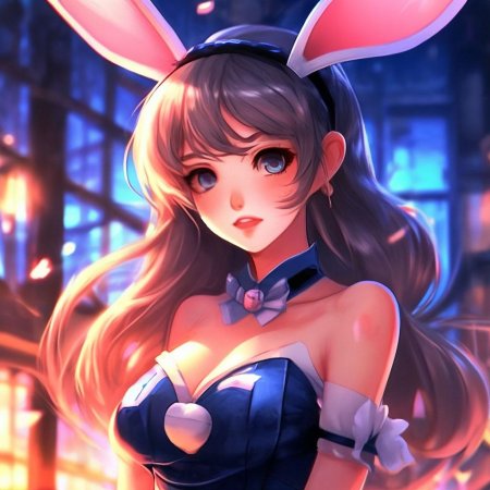 Аниме зайчик