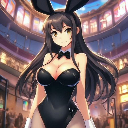 Декольте аниме