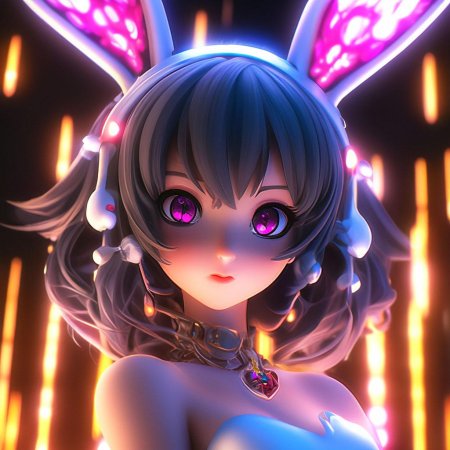 В стиле аниме