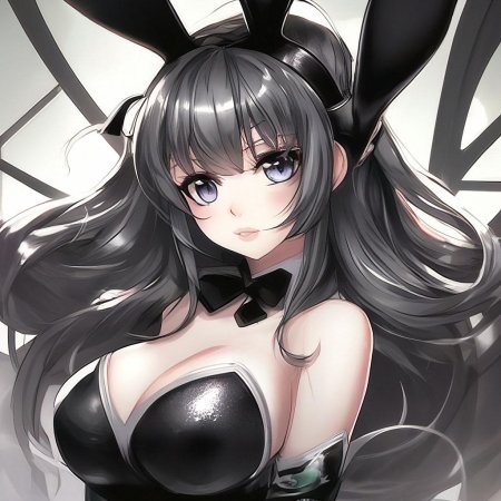 Тянка в костюме зайки