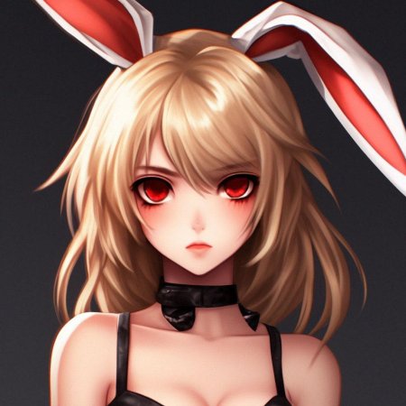 Девушка заяц