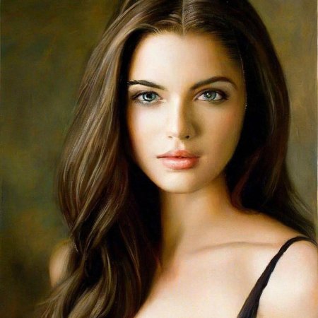 Портрет красивой женщины