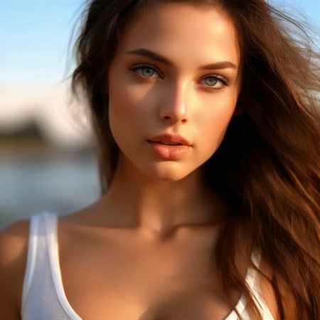 Идеально красивая девушка