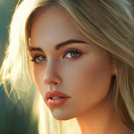 Девушка блондинка красивая