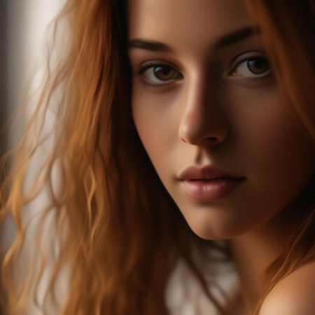 Красивый портрет девушки