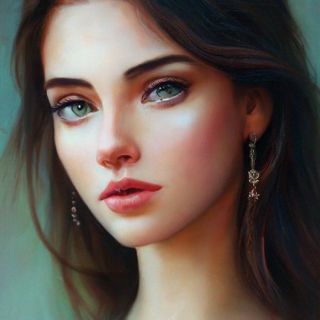 Красивая девушка портрет