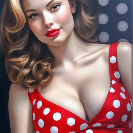 Девушка пинап