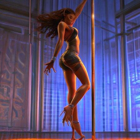 Танец девушка