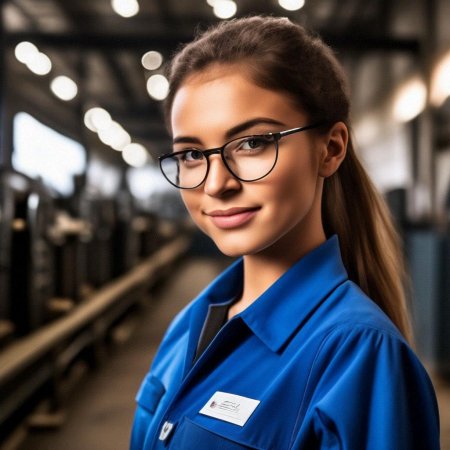 Женщины на заводе